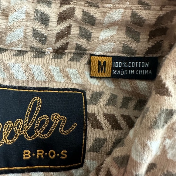 Howler Brothers Short Sleeve Pearl Snap Polo Shirt Size M Gently Worn - Picture 4 of 5